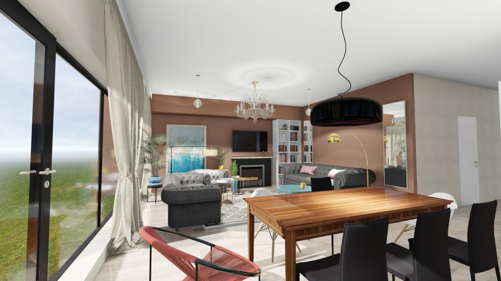 Квартира в стиле эклектика в г.Рига