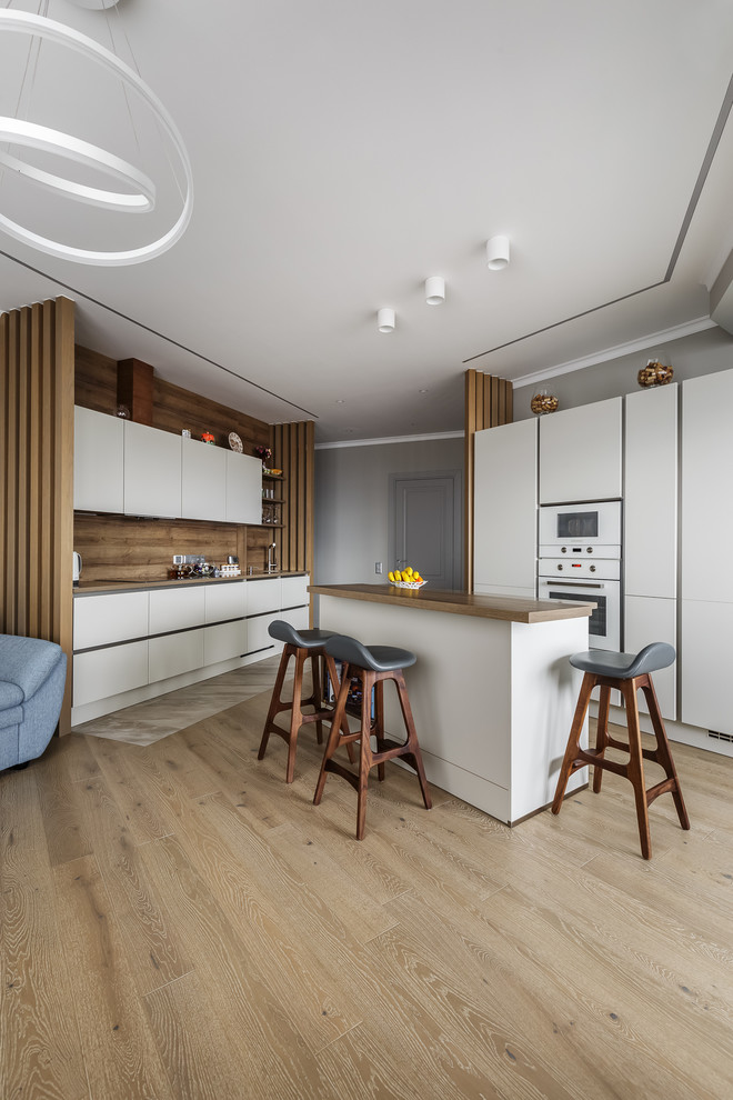 Один из реализованных нами проектов - кухня Nobilia Touch