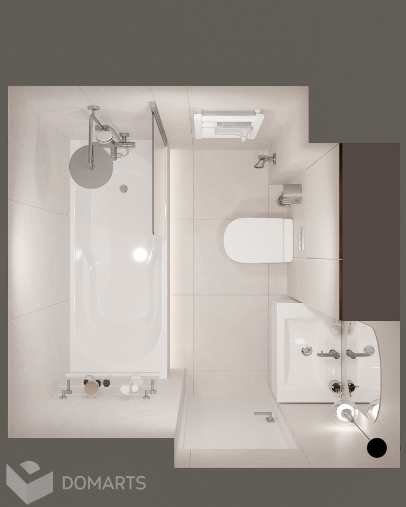 Ванная комната 3,3 м2