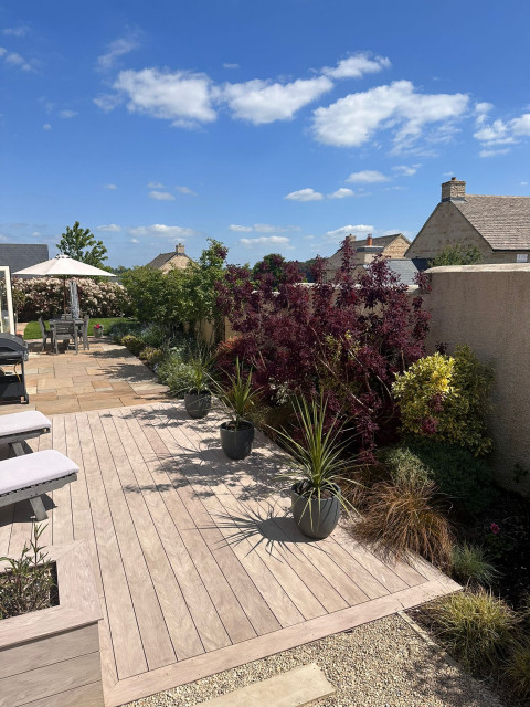 Office Garden trendy-terrasse