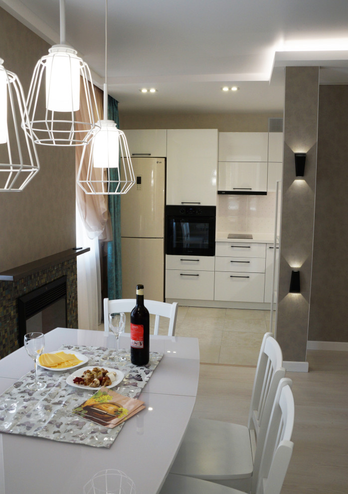 Небольшая квартира 54 м2 для дамы элегантного возраста.