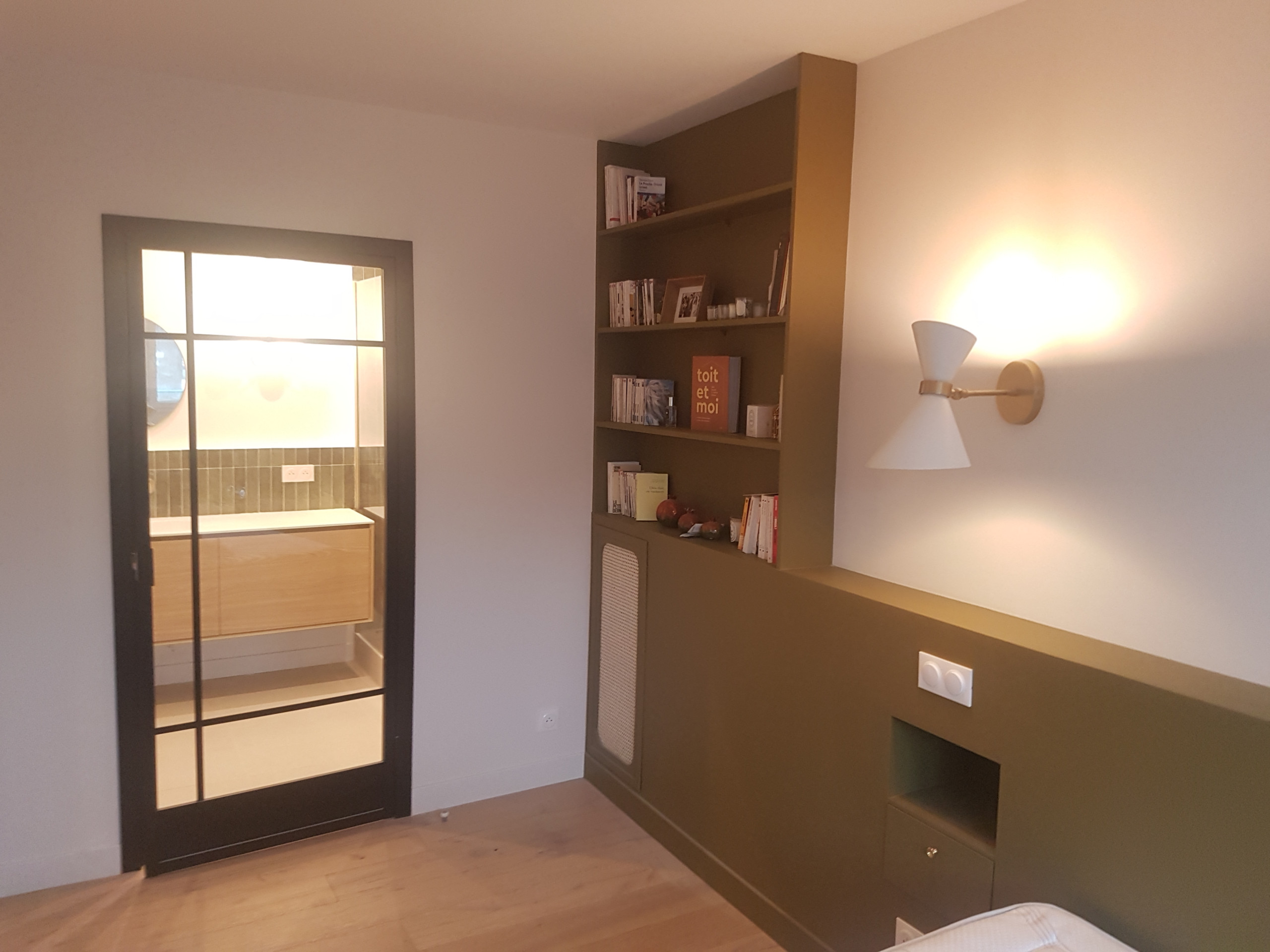 Appartement refondu suite à l'ajout d'un espace voisin