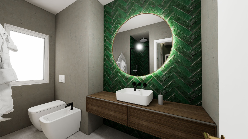 Design ideas for a bathroom in Turin.