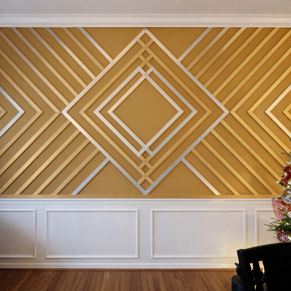 Kernersville, NC – Multi-Room Custom Wall Panel Design