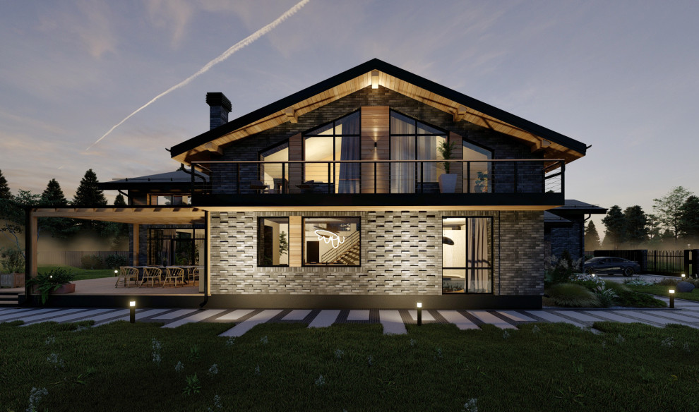 Проект дома 405м2 Сосновый Берег, Вологда