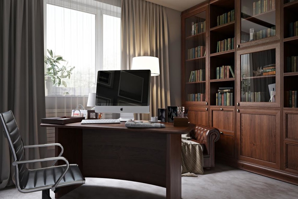 Дизайн интерьера "Строгое благородство"