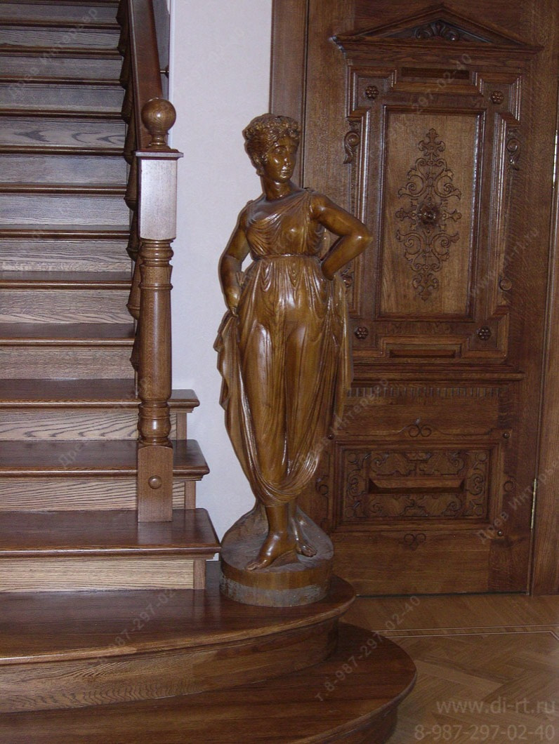 Скульптуры из дерева