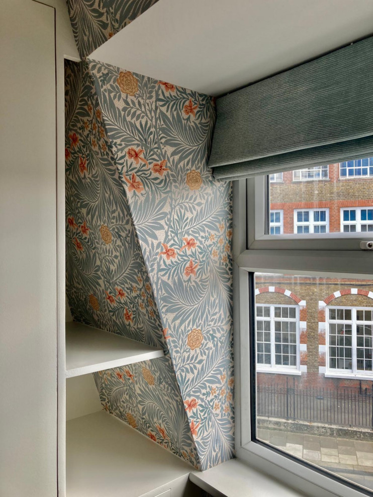 Living Room Renovation with Pastel Fusion in Wandsworth, London