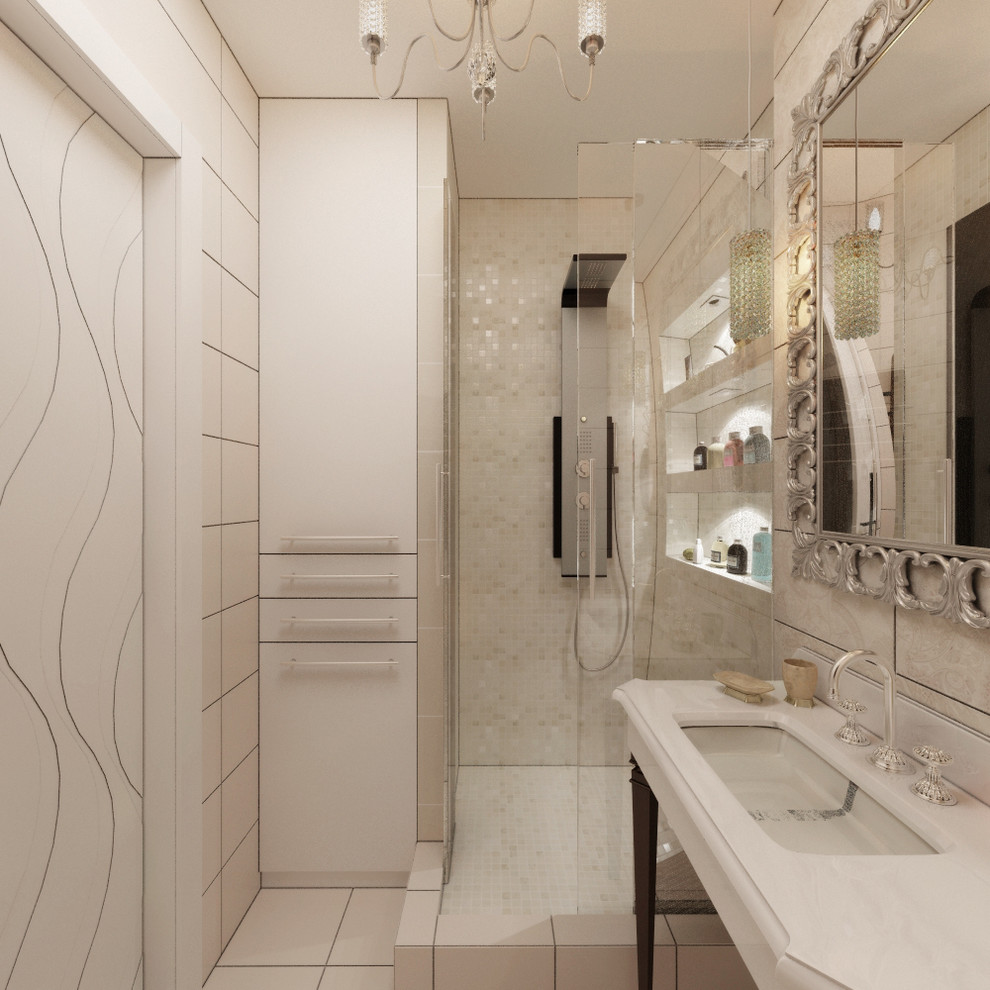 Дизайн-проект ванной комнаты от «Strekoza Design»