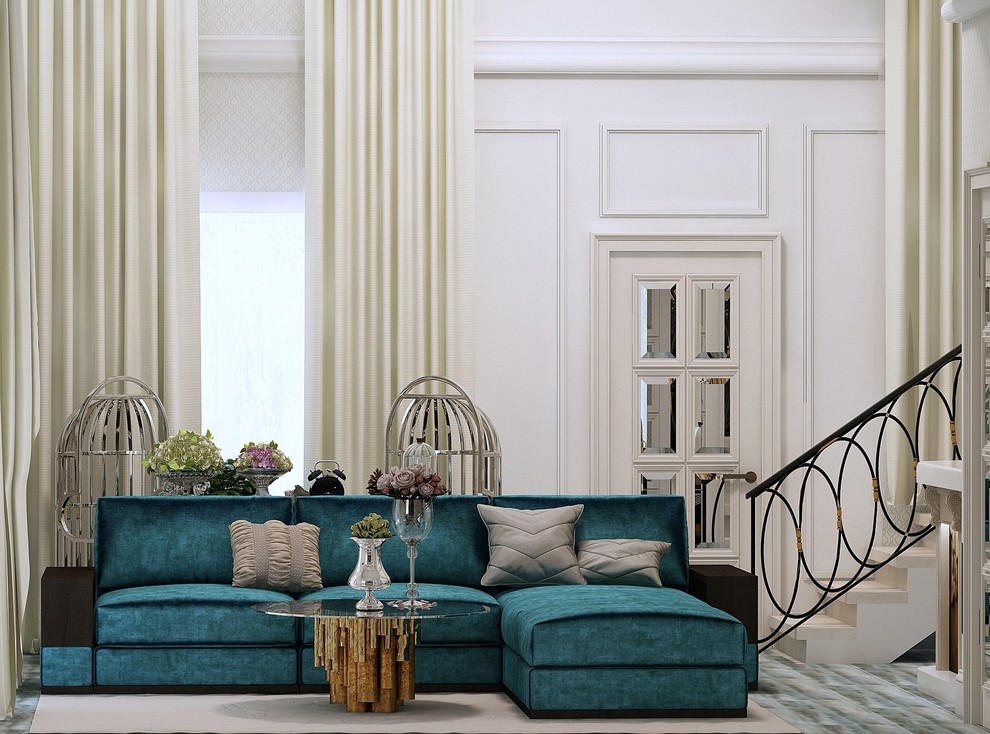 Гостиная в частном доме