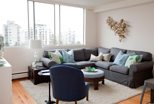 West End Studio Eclectic Living Room Vancouver By