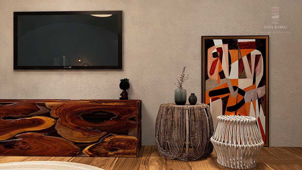 Дизайн проект спальни для ценителей экологичности