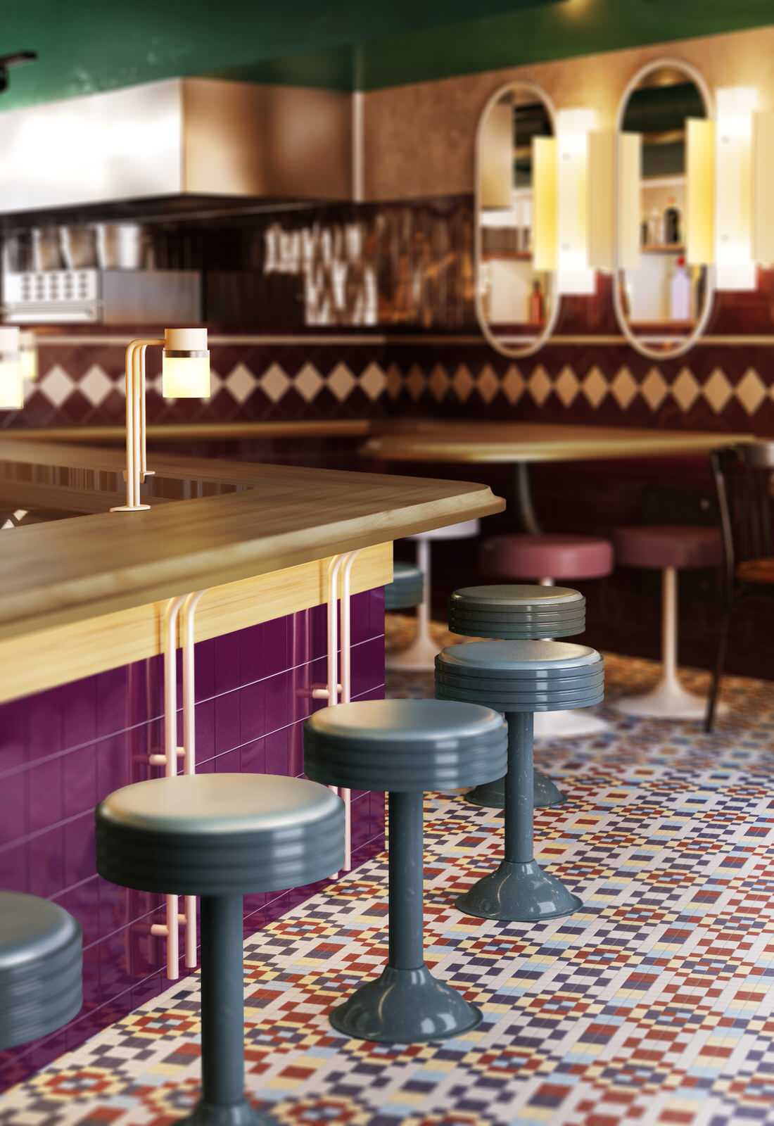 Визуализация винного бара VinVinVin