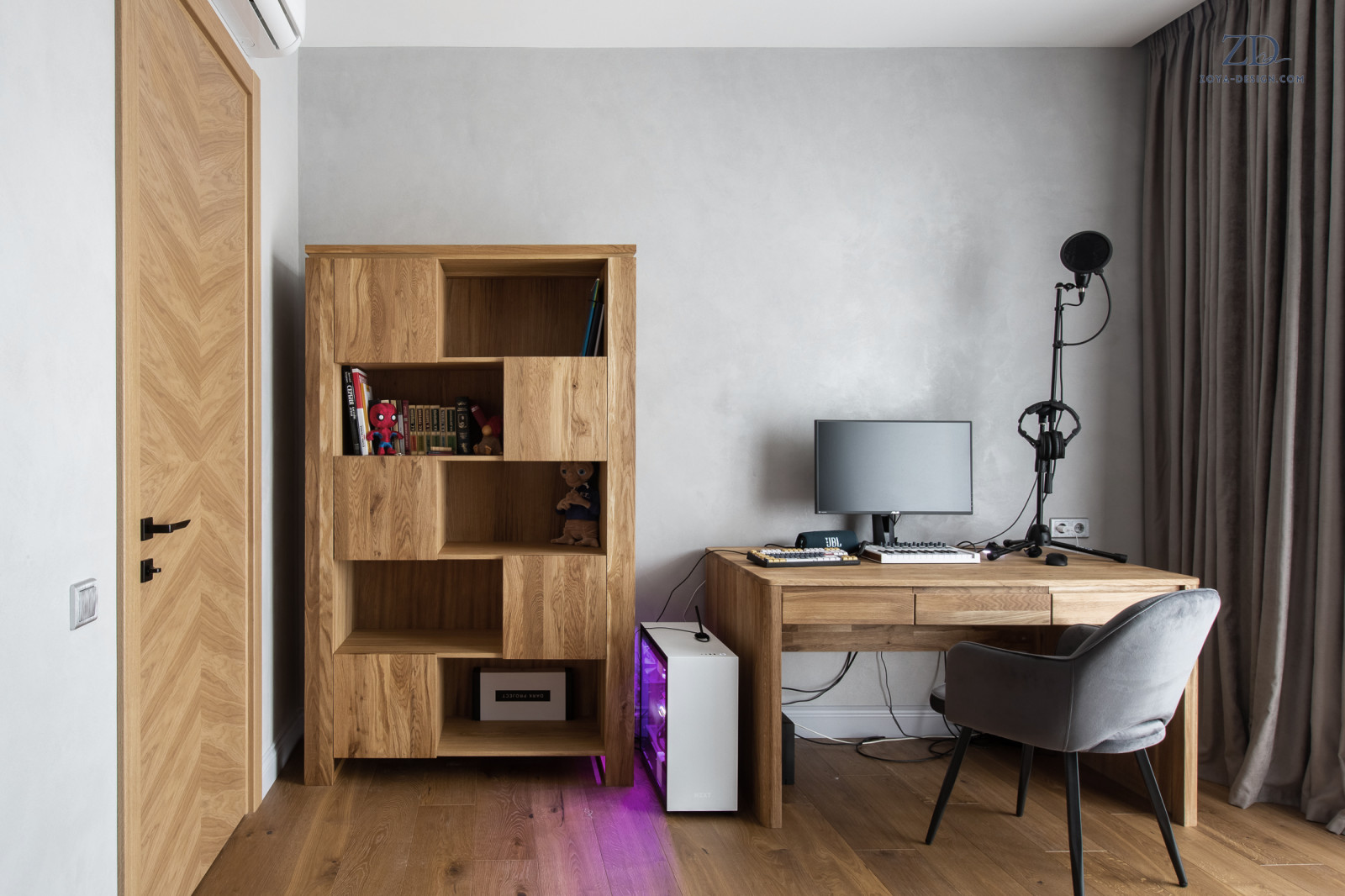 Цвет в интерьере, квартира в Куркино.