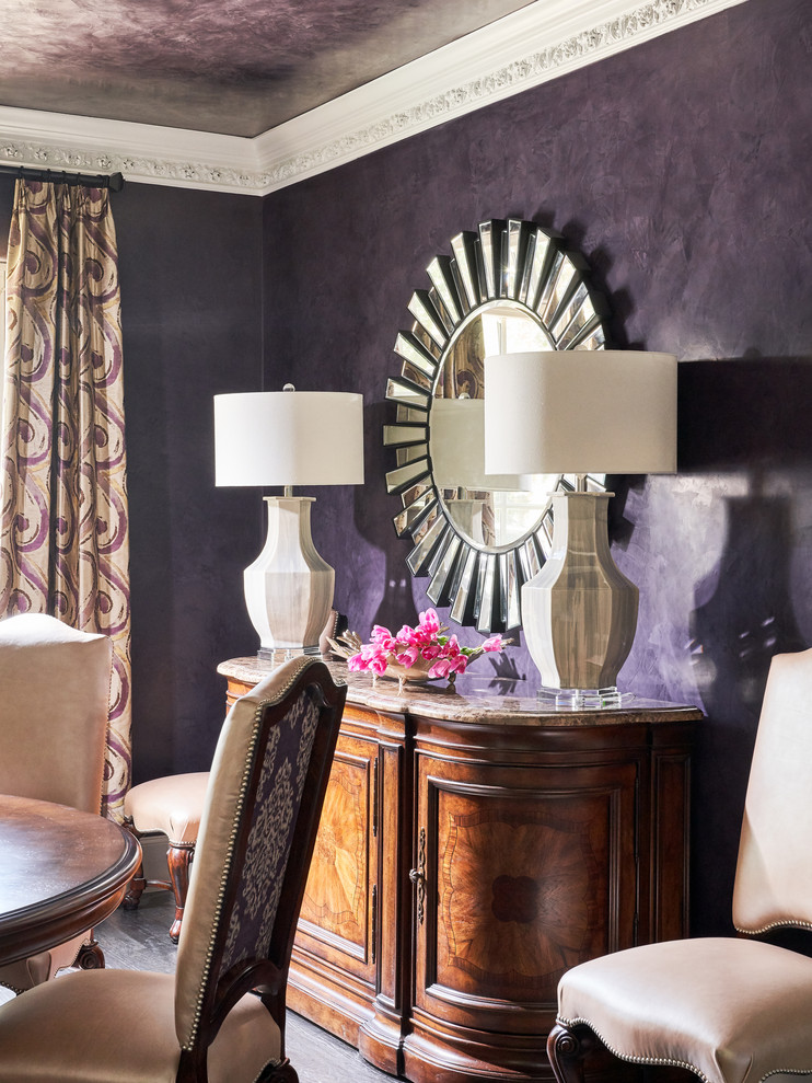 Dining room - transitional dining room idea