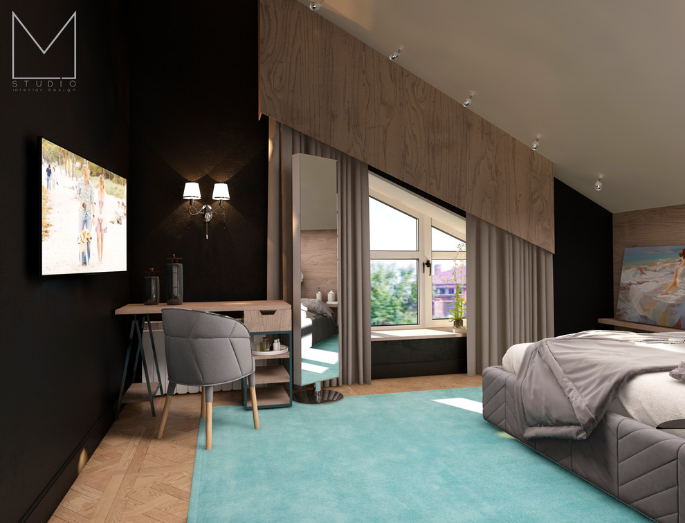 Спальня в частном доме в Медведково