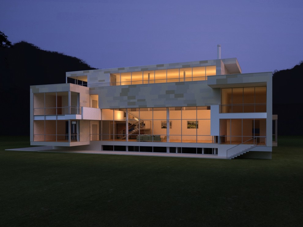 Проект загородной виллы в Подмосковье