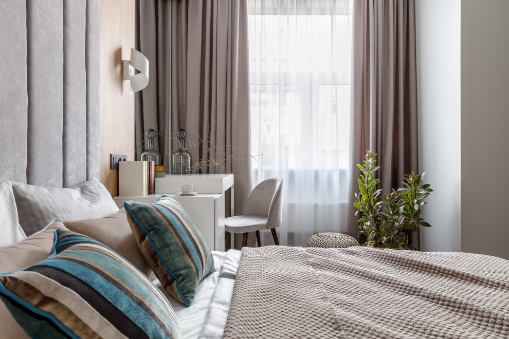 Светлая квартира с яркими акцентами 51 м²