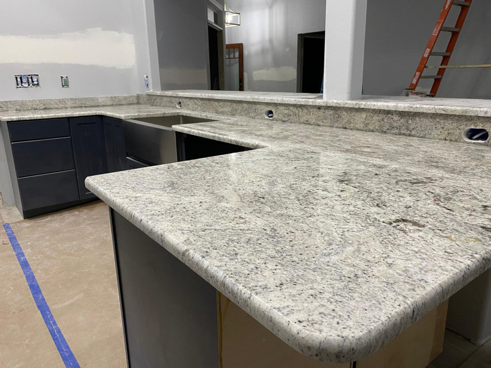 Salinas White Granite Countertops Kitchen Other by Paradise