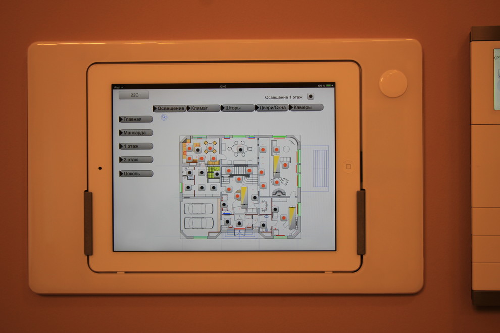 Автоматизация коттеджа на шине KNX