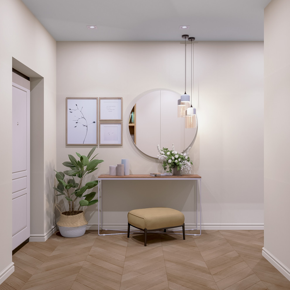 Светлая квартира в скандинавском стиле