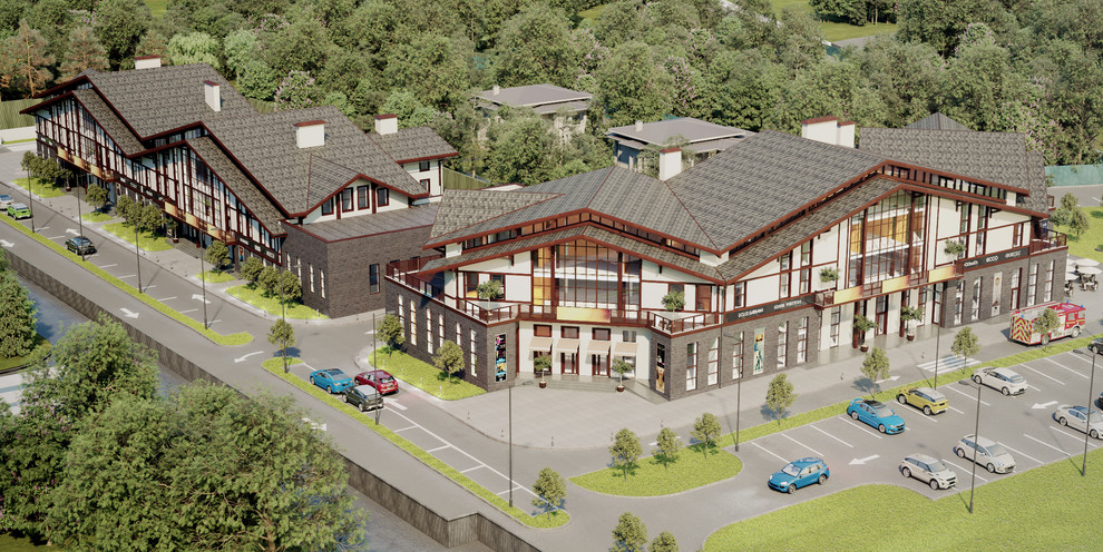 проект досугового центра "Шале-Грибаново"