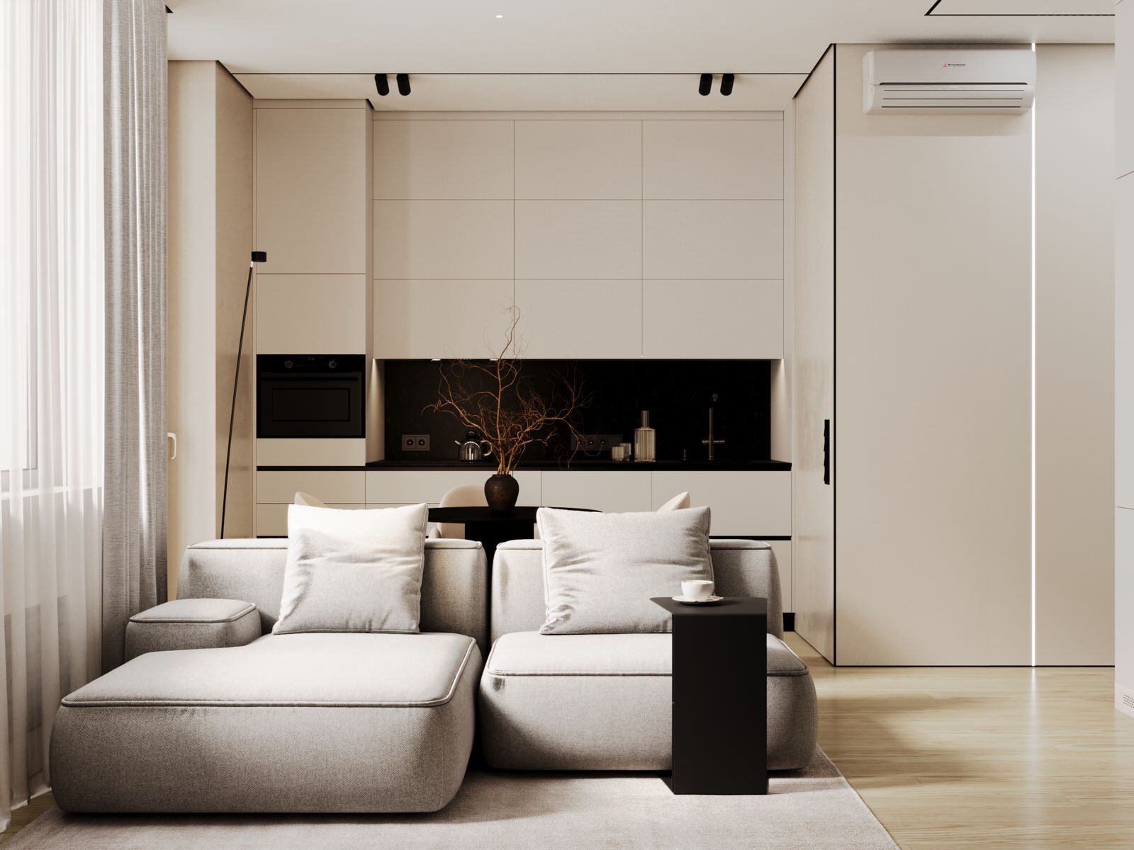 Кухня-гостиная