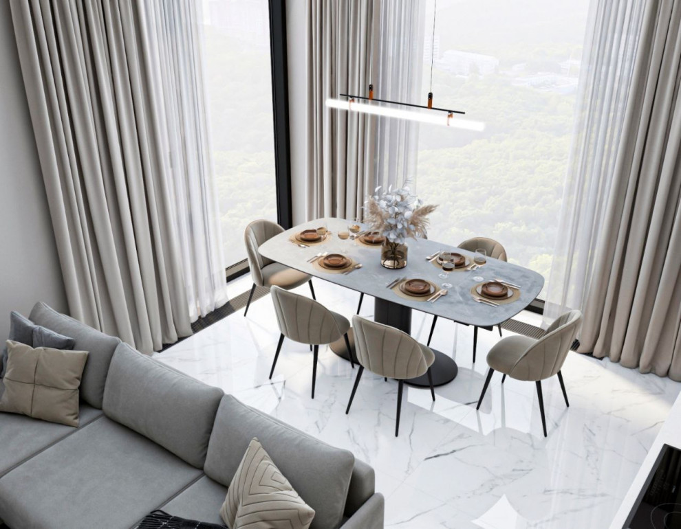 Евро трешка в ЖК Кокос