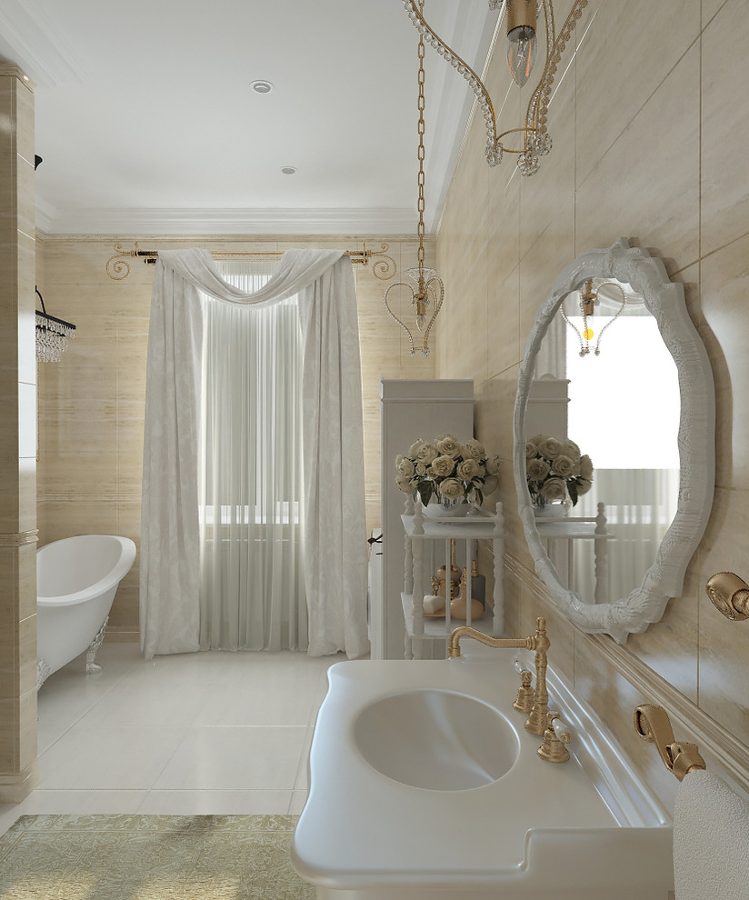 Интерьер ванной комнаты