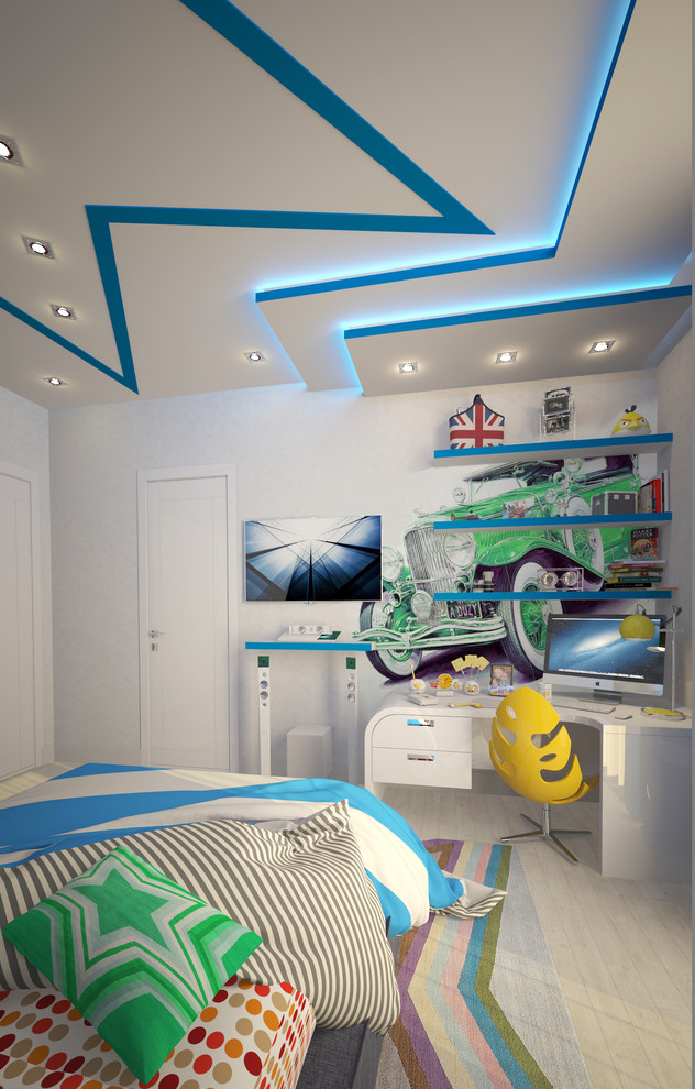 Беверли Хиллз - Лос Анджелес. Дизайн интерьера в современном стиле.