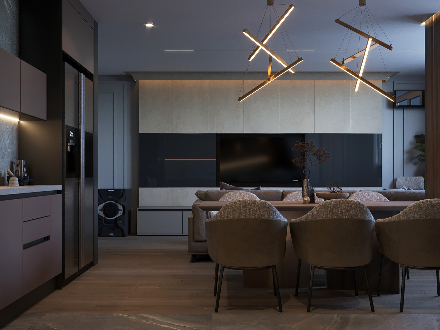 ДИЗАЙН ПРОЕКТ КАВАРТИРЫ НА ПАРКОВОЙ