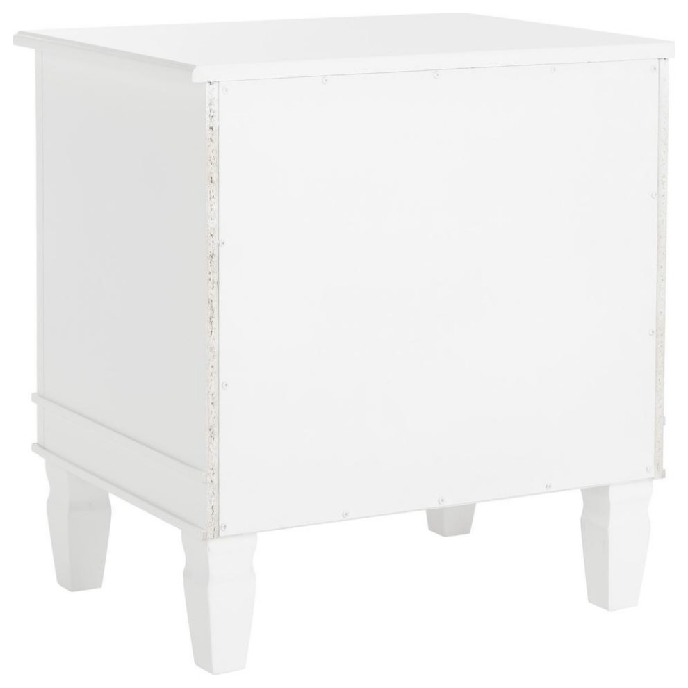 Kira Three Drawer Night Stand, Fox6276A Transitional Nightstands
