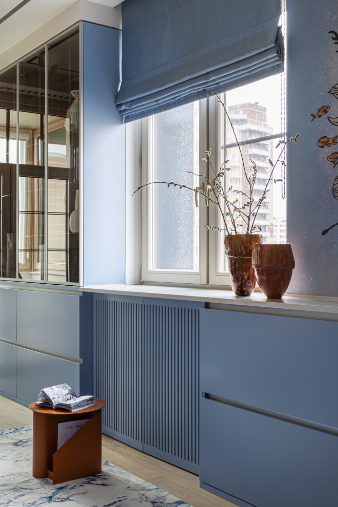 Современный интерьер в ярких цветах