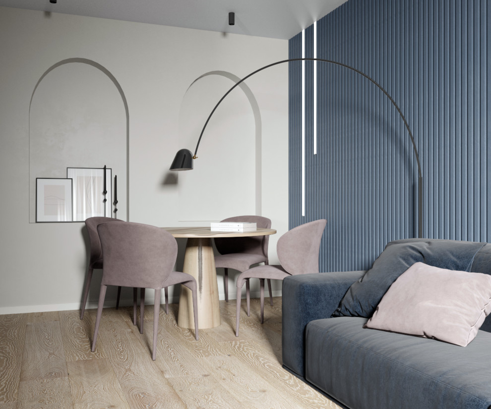 Стильная квартира для стильной заказчицы, площадью 58 м.кв.