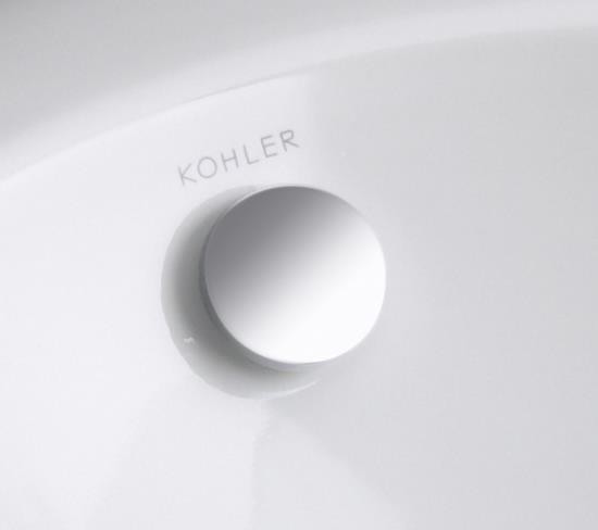 KOHLER K-4061-CP Escale Lavatory Overflow Caps in Chrome