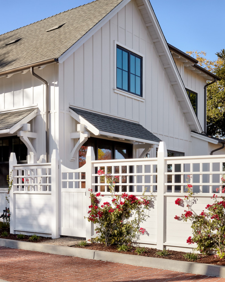 Inspiration for a cottage exterior home remodel in San Francisco