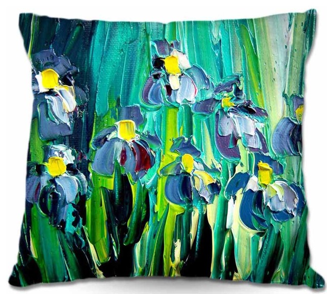 Stories from a Field lxiv Outdoor Pillow, 20"x20"