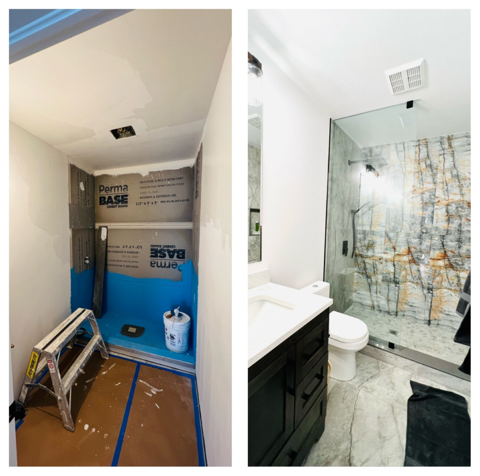 Mud room & Washrooms Remodeling
