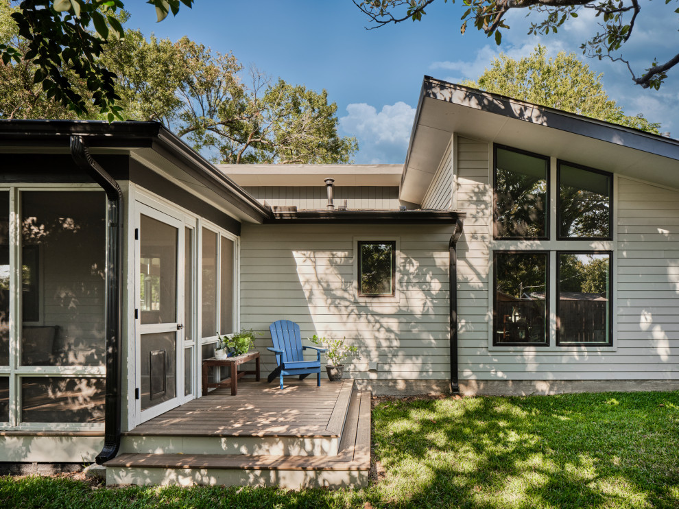 Village Dr - Midcentury - Porch - Austin - by Catalyst Construction ...
