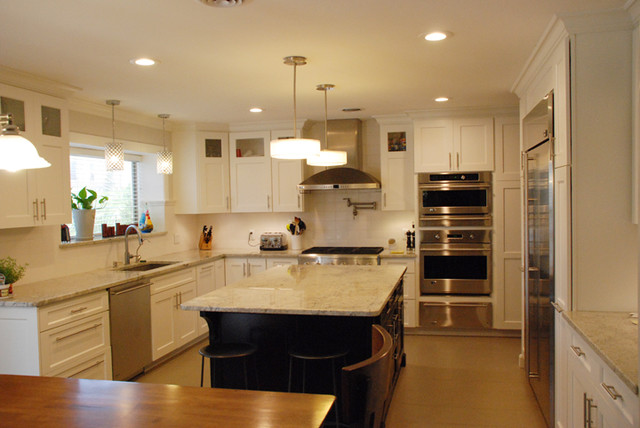 Kitchen Remodel from Basic to Transitional transitional-kitchen
