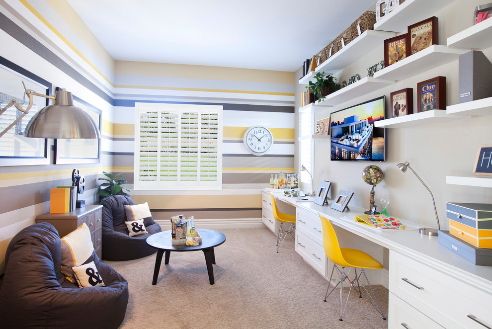 Design ideas for a transitional kids' room in Las Vegas.