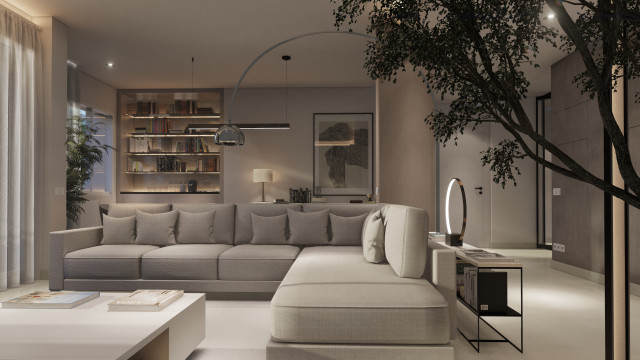 Proyecto de sal&oacute;n modern-living-room