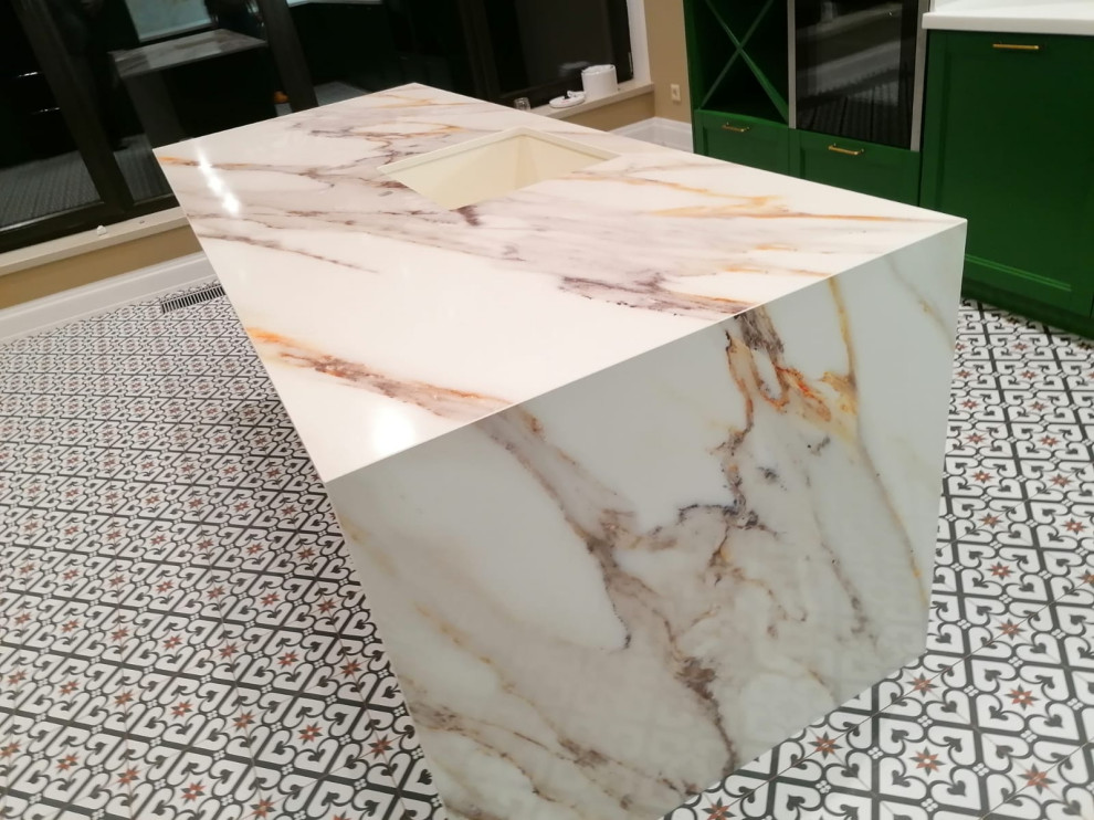 Остров Calacatta Oro EQBM 030