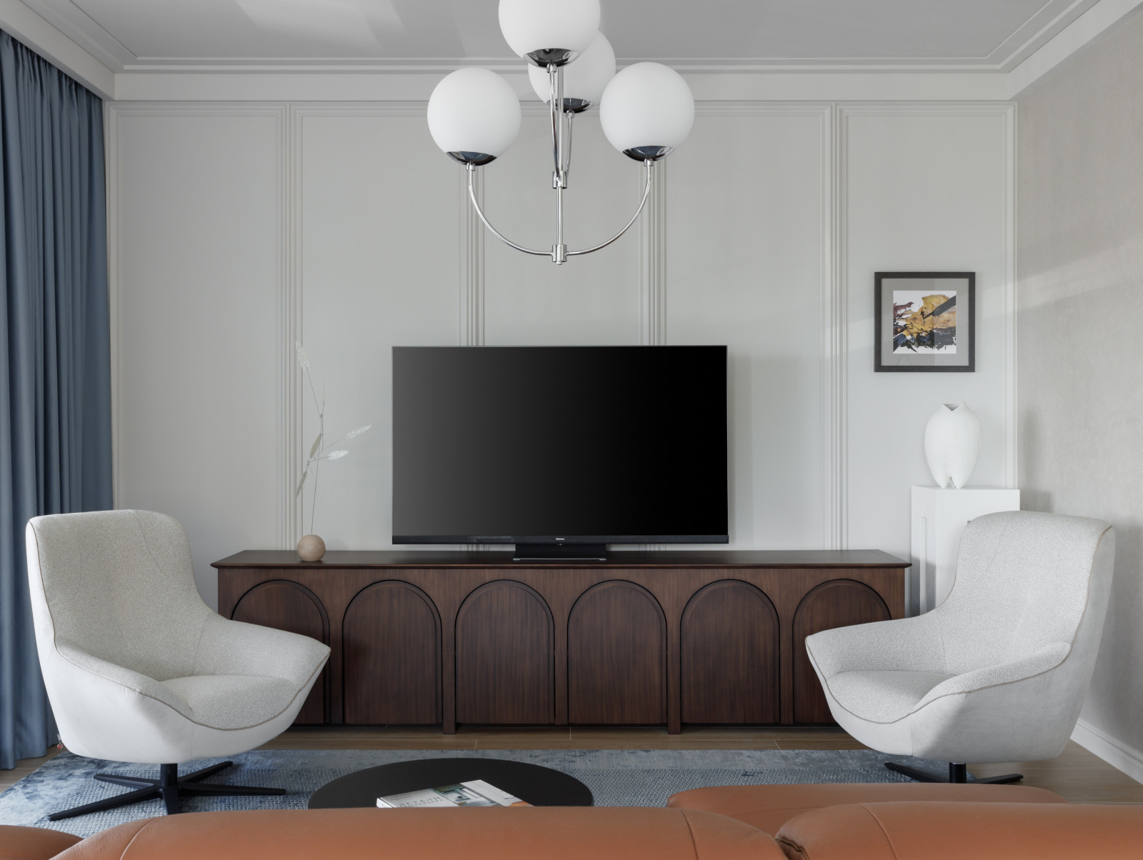 Дизайн интерьера дома 187 м.кв. расположенного среди Уральских гор.