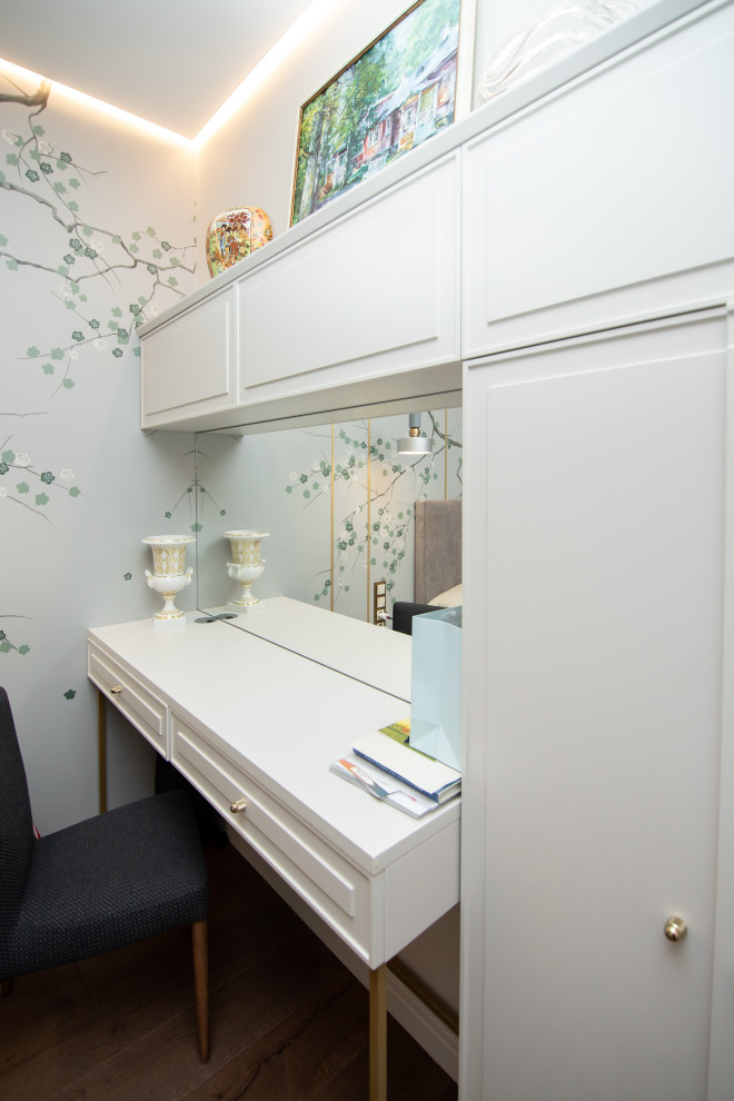 Меблировка спальной комнаты в стиле неоклассика