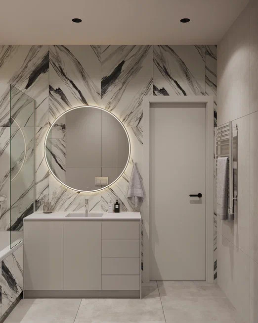 Красивая и светлая квартира в современном стиле