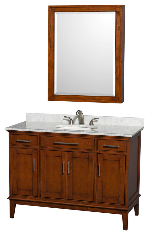 48 Single Bathroom Vanity Countertop Undermount Sink Medicine