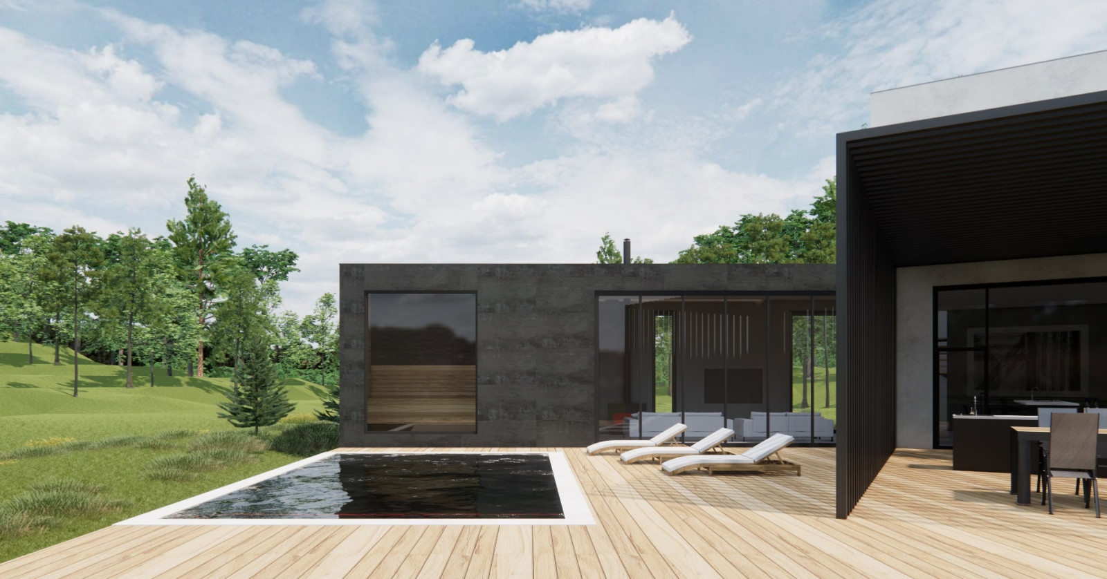 Жилой дом в поселке Медное озеро