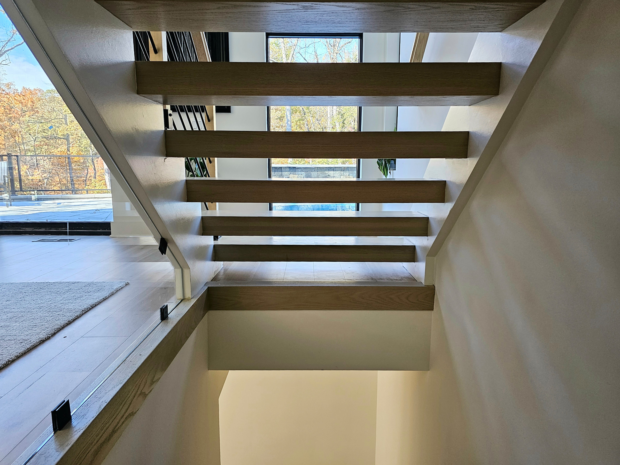 111_Open-Rise Stair with a Stunning Pool View, Great Falls, VA 22066