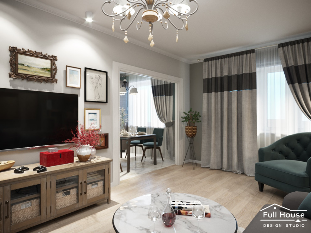 Светлая 3х комнатная квартира